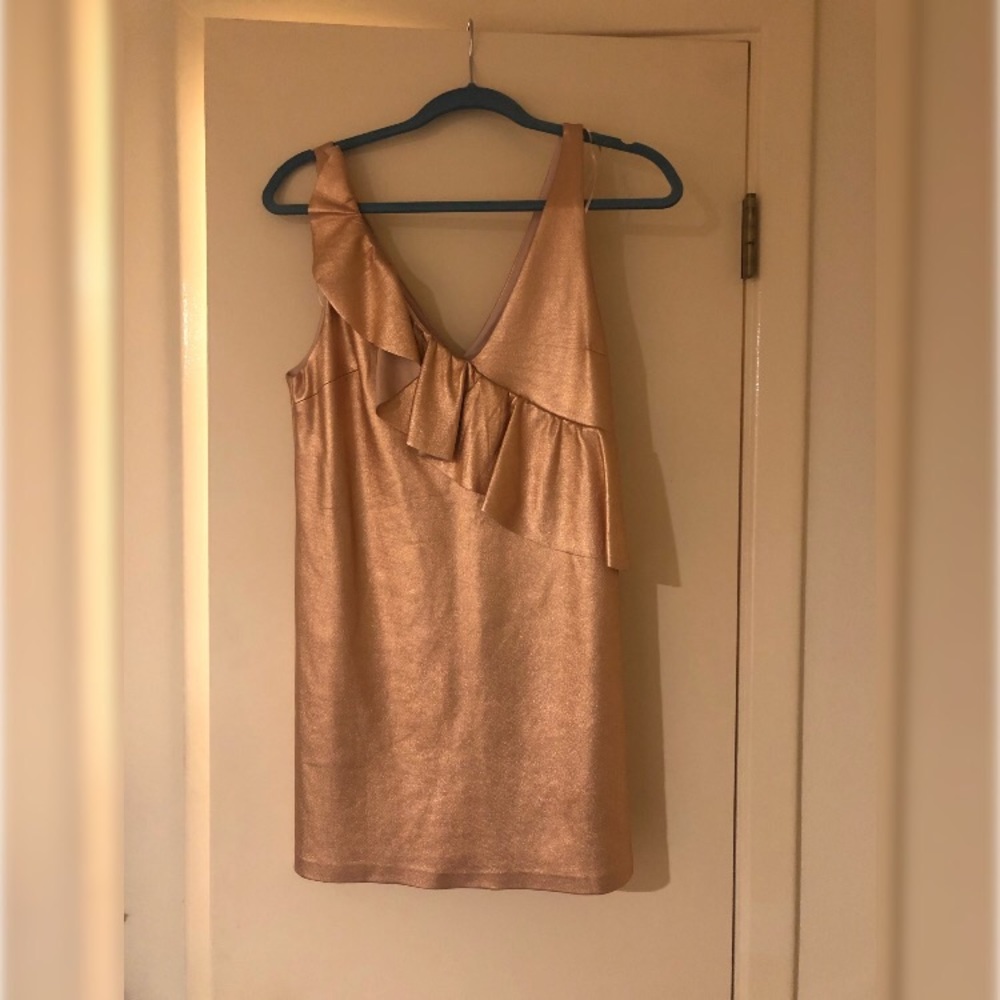 Metallic Mini Dress